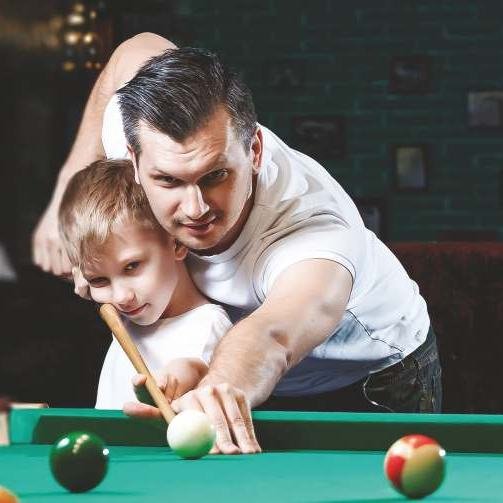 Indoor games — billiards